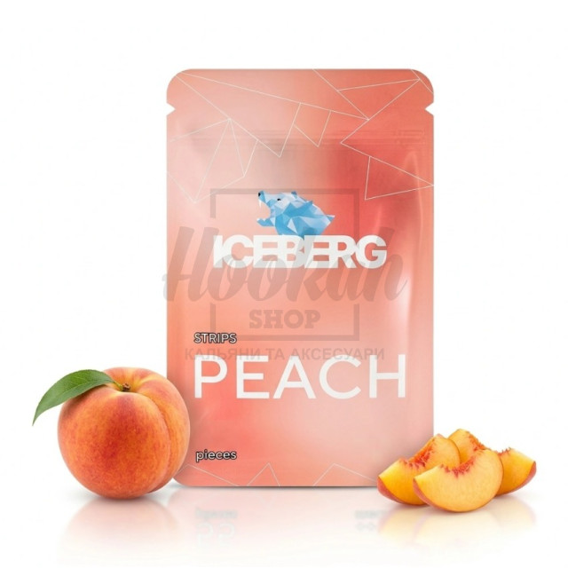 Снюс Iceberg Nicotine Strips Peach 55 strips (Персик)