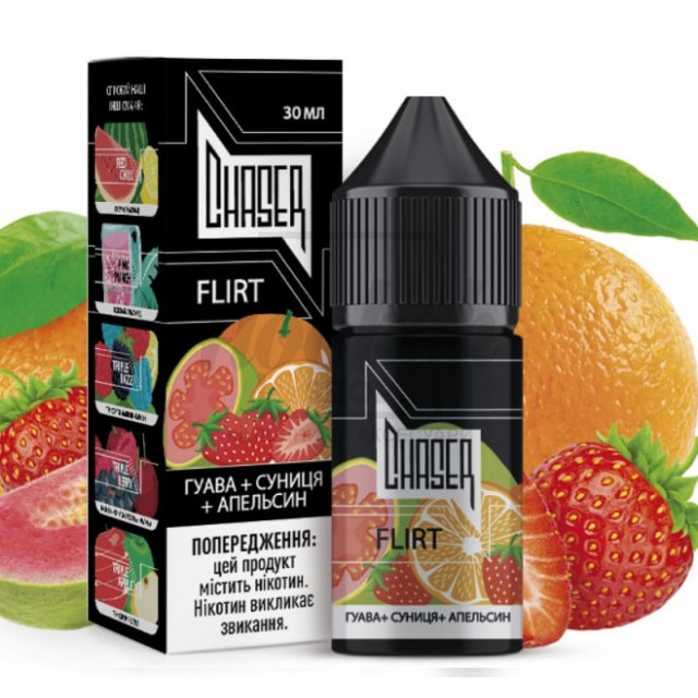 Жидкость Chaser Flirt (Гуава Земляника Апельсин) 30мл 5%