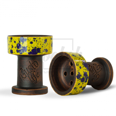 Чаша Gusto Bowls Rook Yellow Blue