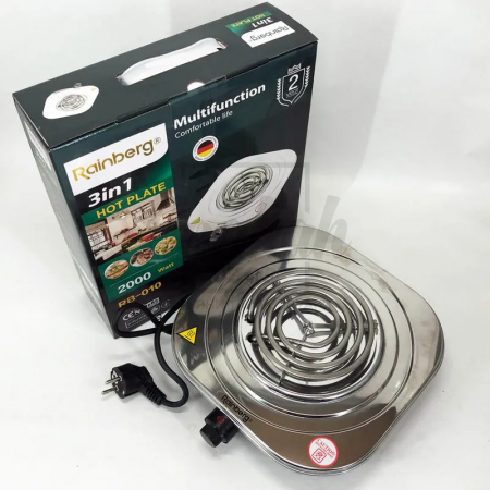 Плитка для розжига угля Rainberg 010 2000W