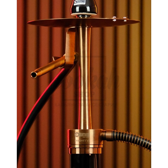 Кальян Oduman Infinity Silver Black Glass