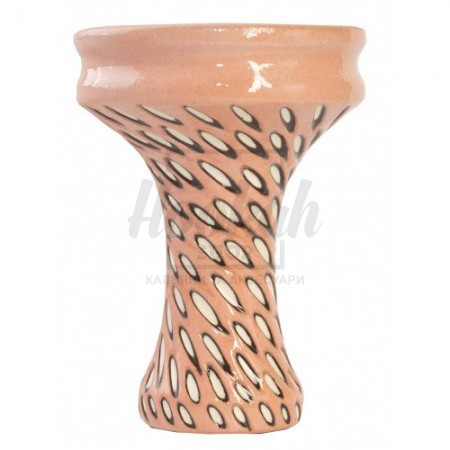 Чаша Etna Katana Cut Glaze Coral