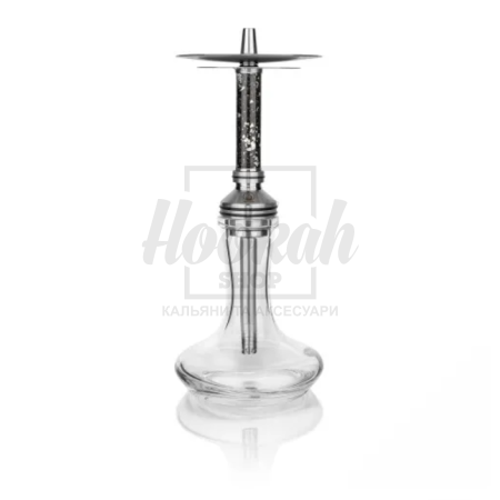 Кальян Steamulation Xpansion Mini Carbon Silver Leaf