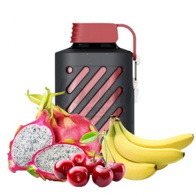 Электронная сигарета Vozol 10000 Dragon Fruit Banana Cherry (Питайя Банан Вишня)