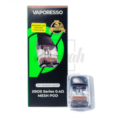 Картридж Vaporesso XROS 3ml 0.4 ohm Corex 3.0