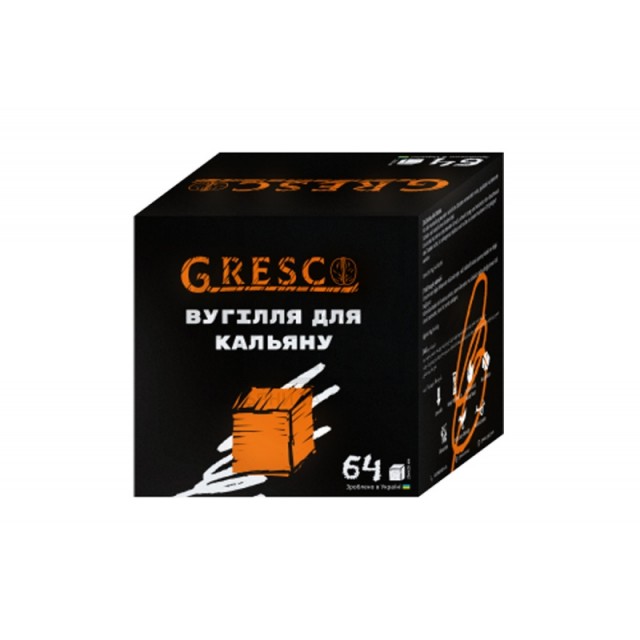 Уголь Ореховый Gresco C26 (Без коробки) 1 кг. 
