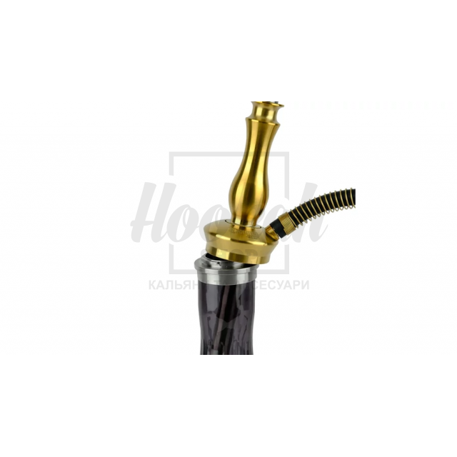 Кальян Oduman Sahra Gold Black Glass