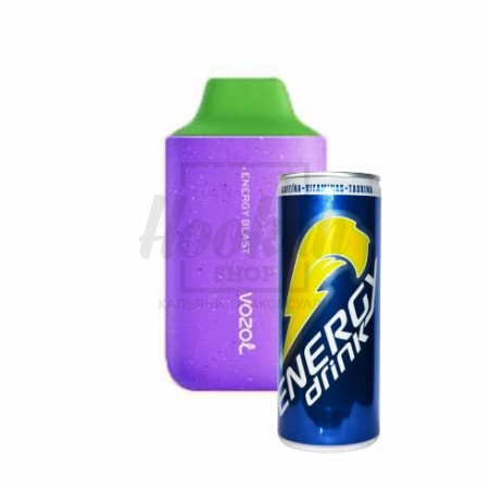 Електронна сигарета Vozol 6000 Energy Blast (енергетик)