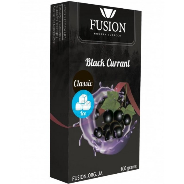Тютюн Fusion Classic Ice Black Currant (Льод Чорна Смородина) 100 гр