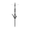 Кальян Moze Tradi Silver L with bowl cut large with mouthpiece