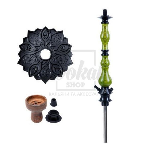 Шахта Karma 0.0 Green зелена + блюдце