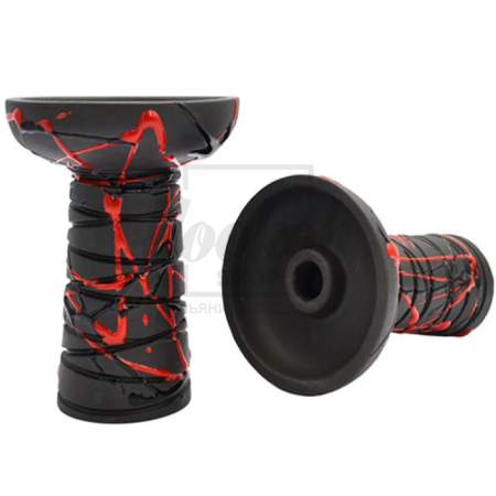 Чаша Gusto Bowls Classic Phunnel Black-Red