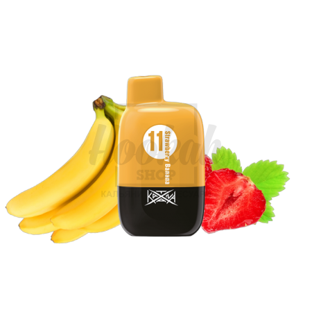 Электронная сигарета Katana 5000 Strawberry Banana (Клубника Банан)