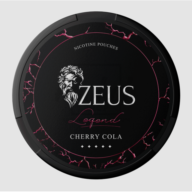 Снюс Zeus Legend Cherry Cola (Вишня Кола) 16,5mg/g 10g