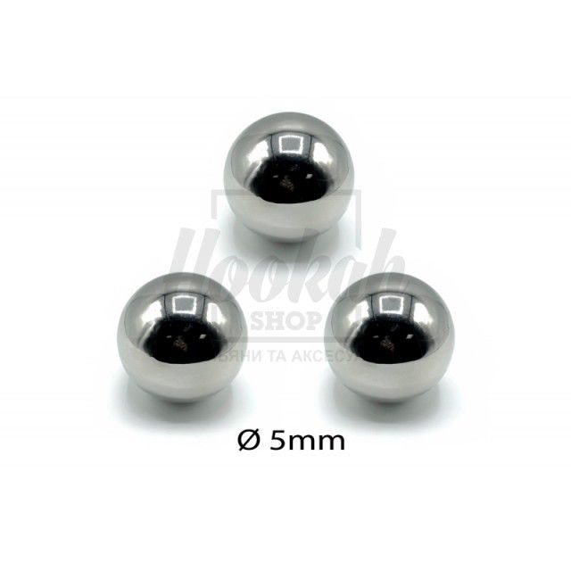 Кулька Клапана Продувки Нержавіюча сталь 5 мм 3 шт