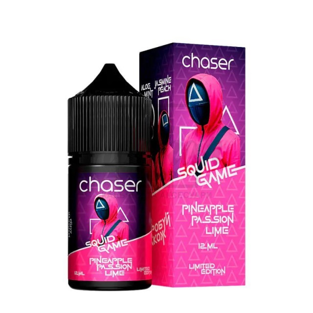 Жидкость Набор Chaser Squid Game Pineapple Passion Lime (Ананас Маракуйя Лайм) 30 мл 5%