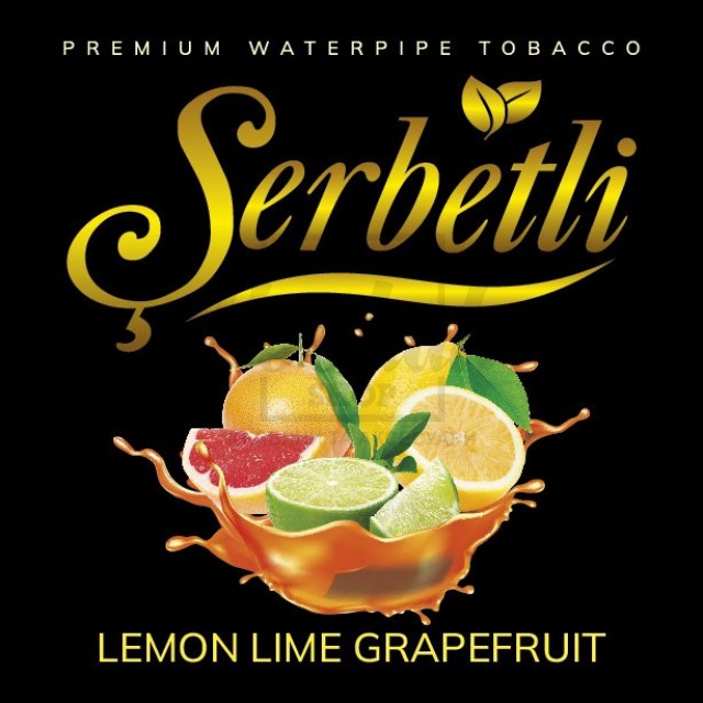 Тютюн Serbetli Lemon Lime Grapefruit (Лимон Лайм Грейпфрут) 500 гр