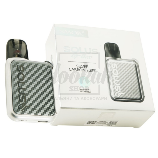 Многоразовая Pod-система Smok Solus GT BOX Silver Carbon Fiber