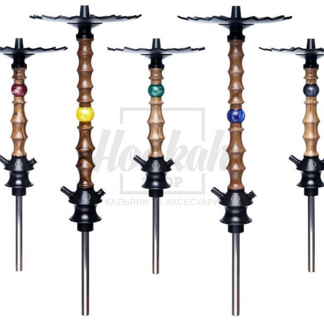 Шахта для кальяна Karma 1.1 WALNUT RED красный орех + Блюдце