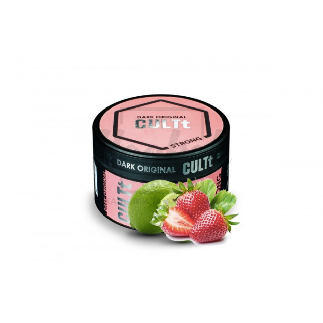 Табак Cult Strong Ds67 Strawberry Lime (Клубника Лайм) 100 гр