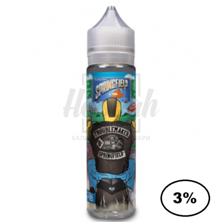 Жидкость Troublemaker Springfield (Пончик с Клубничным Джемом) 60мл 3%