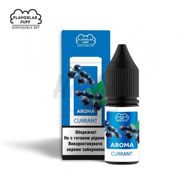 Жидкость Набор Flavorlab Puff Currant (Смородина) 10мл 5%