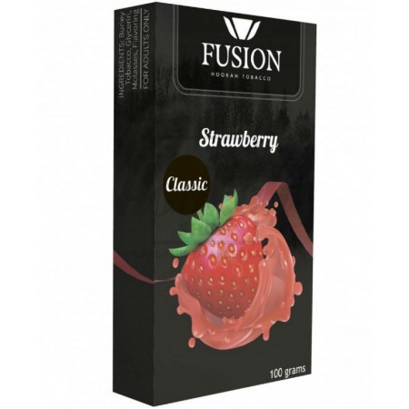 Табак Fusion Classic Ice Strawberry (Лед Клубника) 100 гр