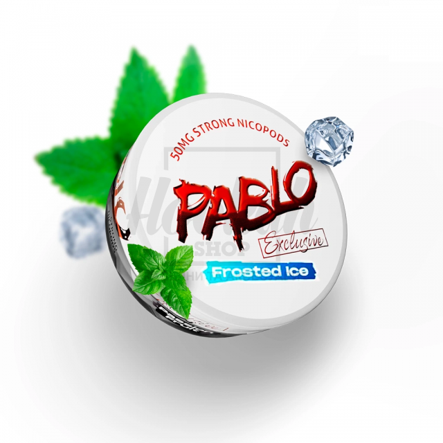 Снюс Pablo Exclusive Frosted Ice 50 mg (М'ята)