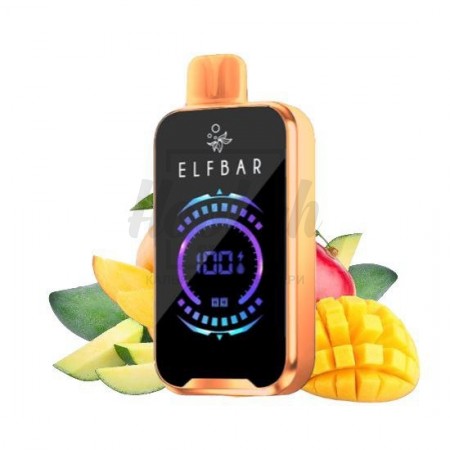 Електронна сигарета Elf Bar RAYA D2 20000 Double Mango (Подвійне Манго)