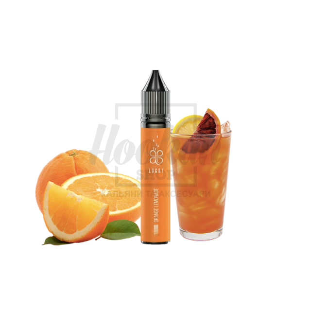 Рідина Lucky Orange Lemonade (Апельсиновий Лимонад) 30мол 5%