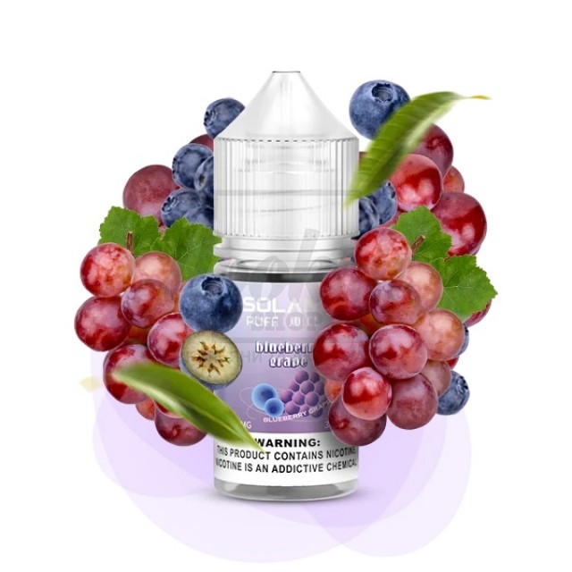 Жидкость SOLANA LIQUID Blueberry Grape (Черника Виноград) 30мл 5%