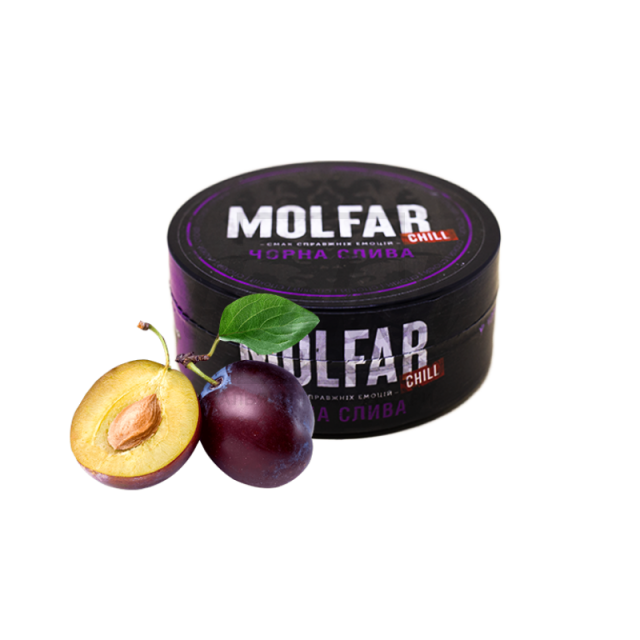 Табак Molfar Chill Line Чорна Слива (чернослив) 100гр