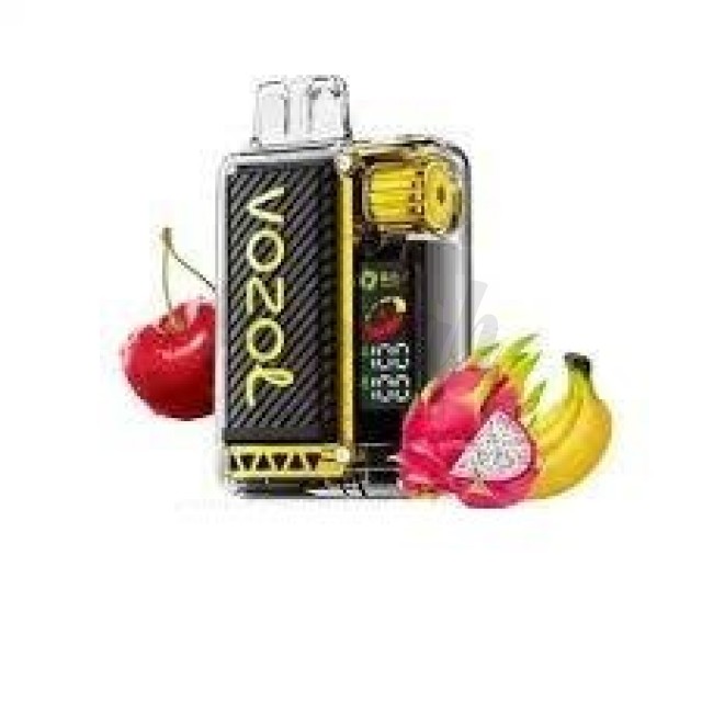 Электронная сигарета Vozol 20000 Dragon Fruit Banana Cherry (Питайя Банан Вишня)