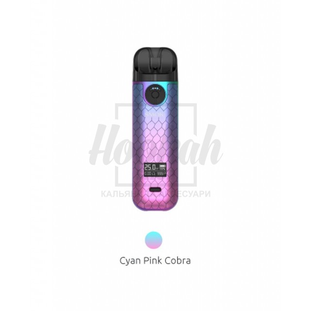 Багаторазова Pod-система Smok Novo 4 800 мАг Cyan Pink Cobra