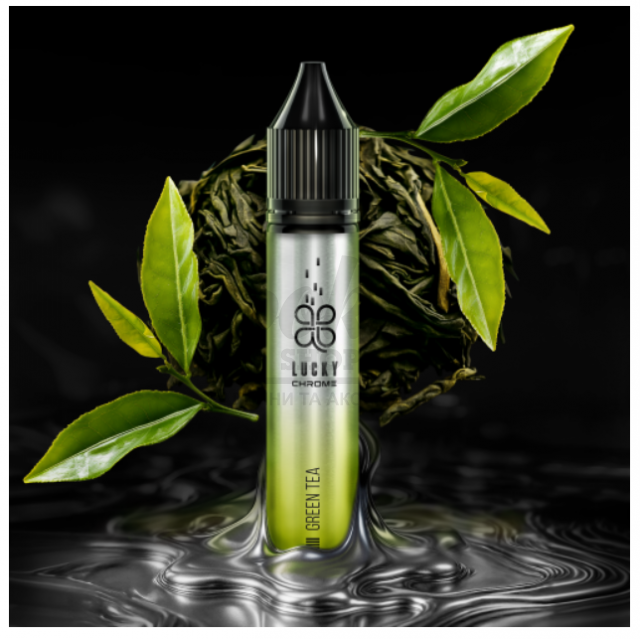Жидкость Lucky Chrome Green Tea (Зелёный Чай) 30мл 5%