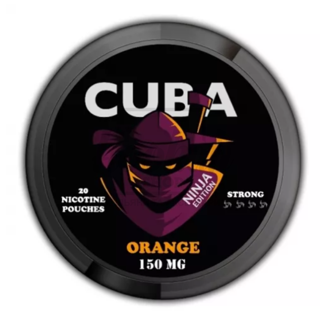 Снюс Cuba Ninja Orange 150 mg/g (Апельсин)