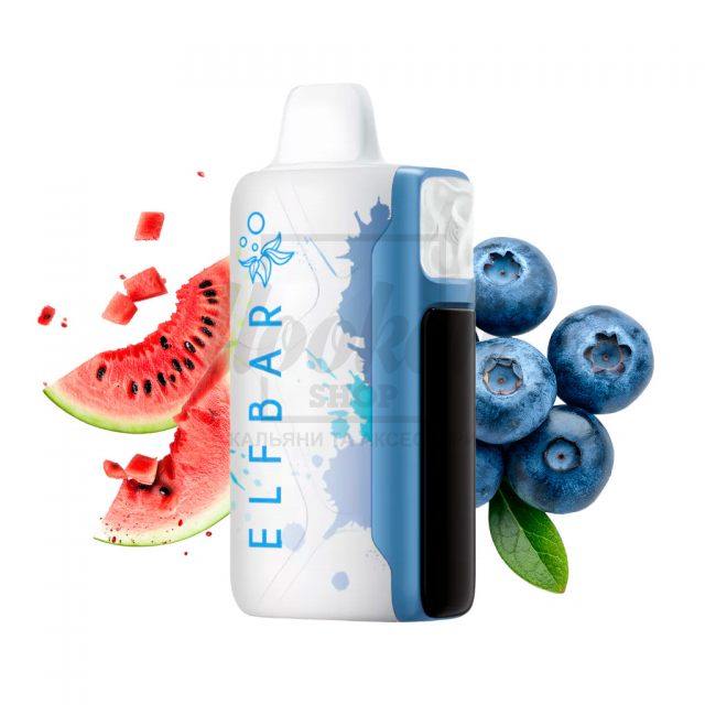 Электронная сигарета Elf Bar Sour King 30000 Blueberry Watermelon (черника арбуз)
