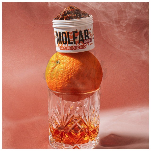 Тютюн Molfar Virginia Line Orange De Rio (Апельсин Ром) 100 гр