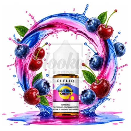 Жидкость Elf Liq Blue Razz Cherry (Голубой Лимонад Вишня ) 5% 30мл