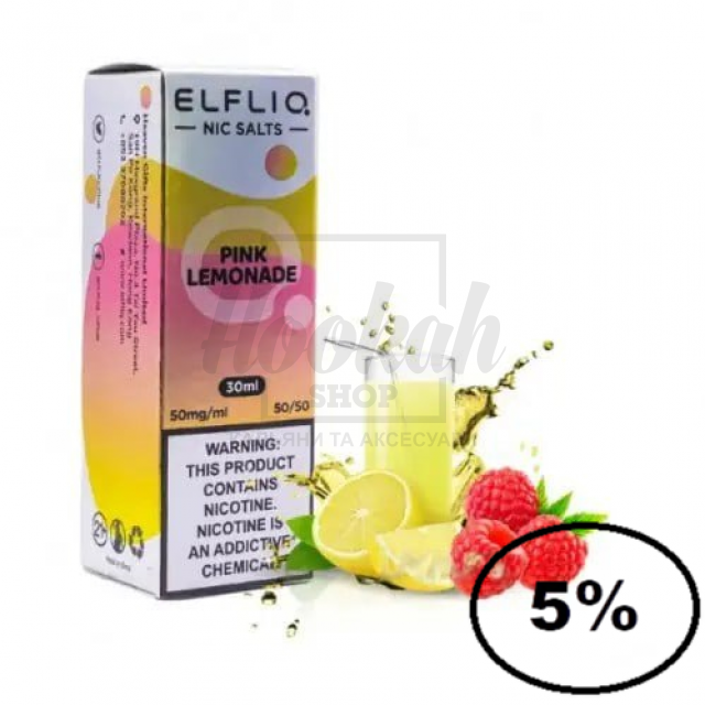 Рідина Elf Liq Pink Lemonade (малина лимонад) 30мл 5%
