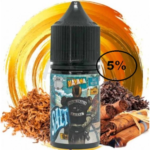 Жидкость Troublemaker Havana (Кубинский Табак) 30мл 5%
