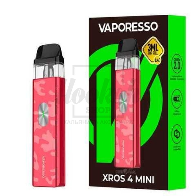 Багаторазова Pod-система Vaporesso XROS 4 Mini Camo Red
