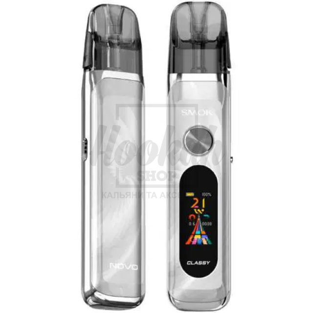 Многоразовая Pod-система Smok Novo Classy KIT Silver White
