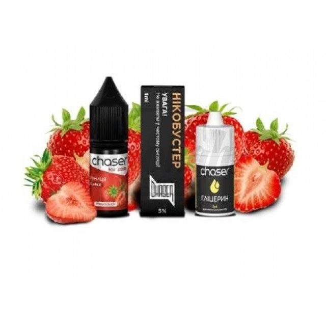 Жидкость Набор Chaser Клубника 10мл 5%