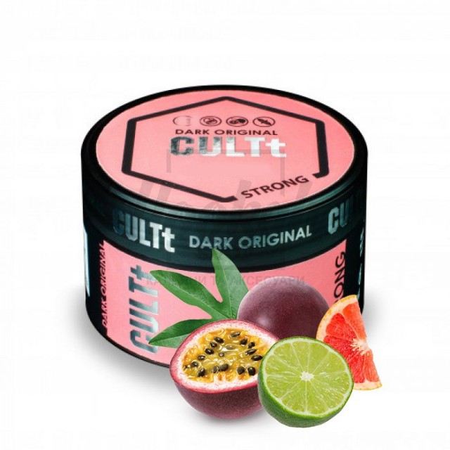 Тютюн CULT Strong DS43 Gruf (Маракуйя Лайм Грейпфрут) 100 гр