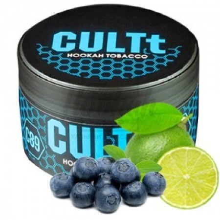 Табак CULT C89 Blueberry Lime (Черника Лайм) 100 гр