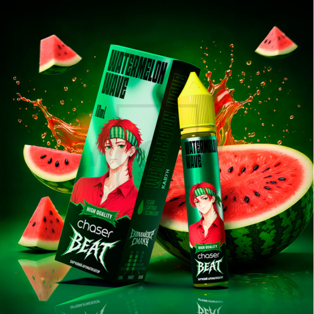 Рідина Набір Chaser Beat Watermelon Wave (Кавун) 30мл 5%