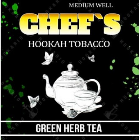Табак Chefs Green Herb Tea (Зелёный Травяной Чай) 100 гр