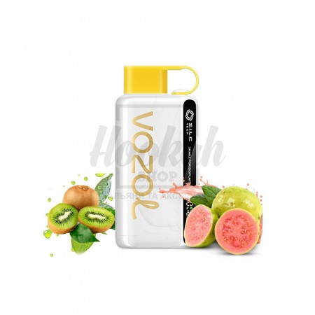 Электронная сигарета Vozol 12000 Kiwi Passion Fruit Guava (Киви Маракуя Гуава)