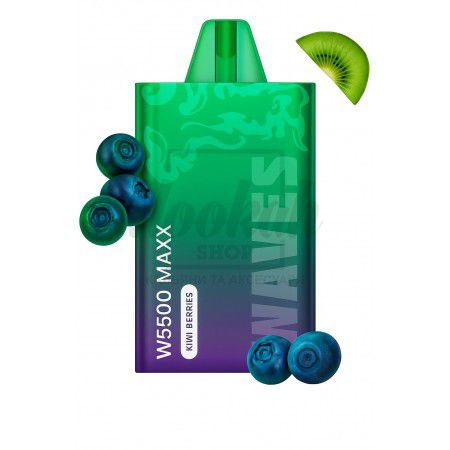 Електронна сигарета Waves W5500 Maxx Kiwi Berries (Ківі Ягоди)